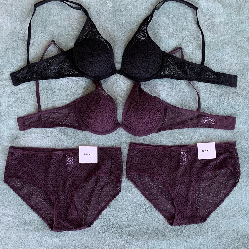 DKNY Modern Lace Set – Size 32B / S